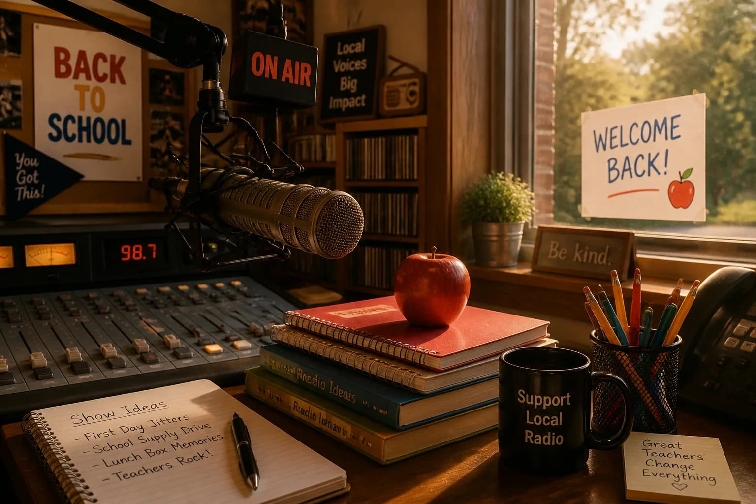 Back-to-School Radio Content: Segments for Every Format