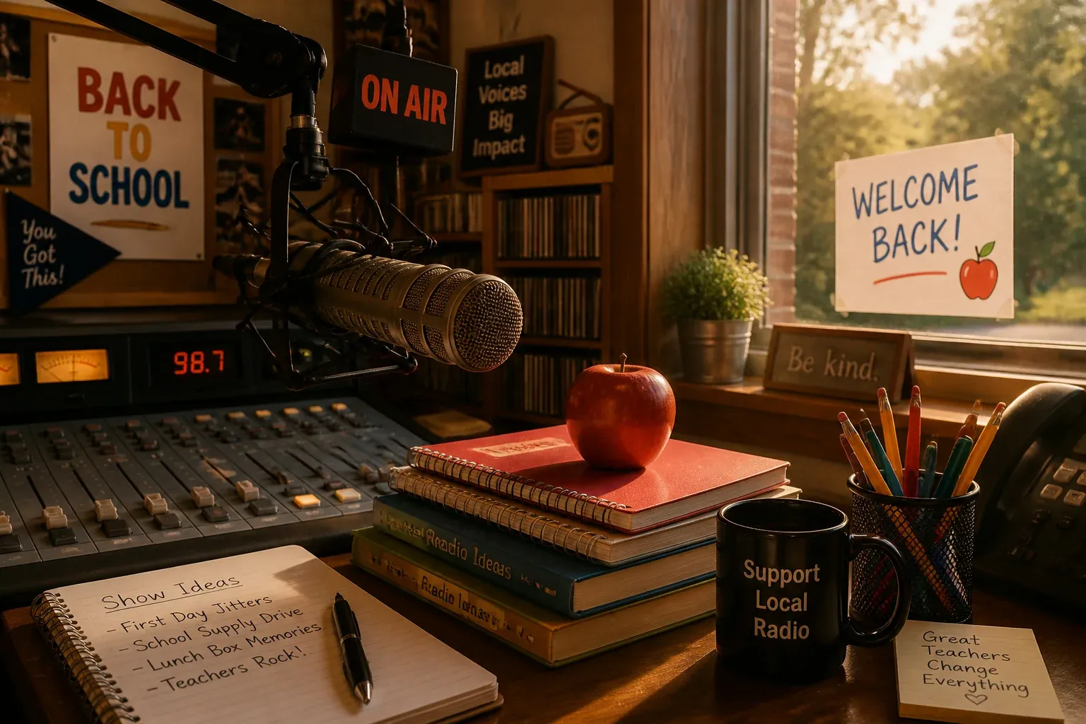 Back-to-School Radio Content: Segments for Every Format