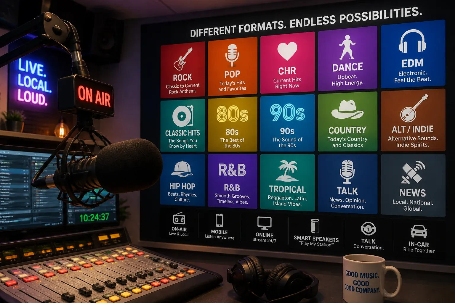 Radio Format Content: Why One-Size-Fits-All Prep Fails