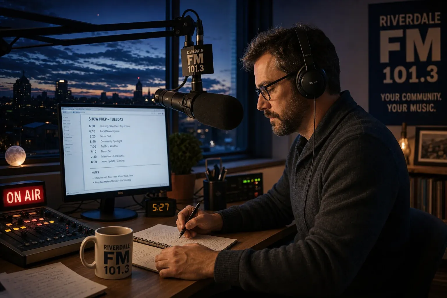 Solo Radio Host AI Stack: 5 Tools That Replace a Content Team