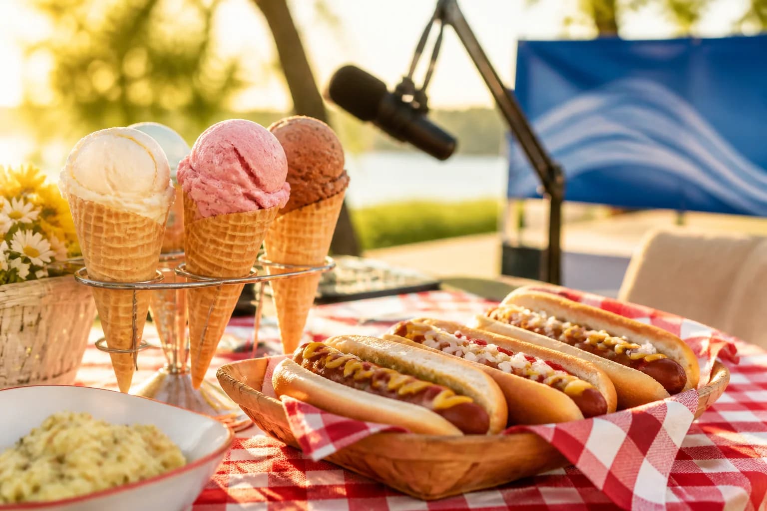 Summer Food Holidays Radio Content: Ice Cream, Hot Dogs & Sponsor-Ready Hooks